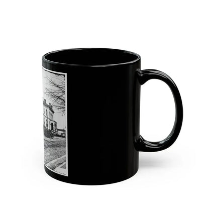 Richmond, Va. Custom House, Standing Among The Ruins (U.S. Civil War) Black Coffee Mug - Go Mug Yourself