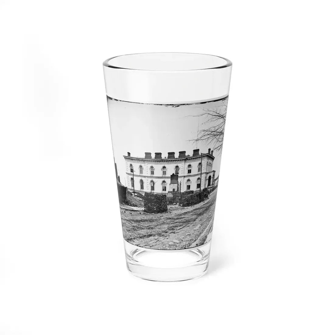 Richmond, Va. Custom House, Standing Among The Ruins (U.S. Civil War) Pint Glass 16oz 16oz - Go Mug Yourself