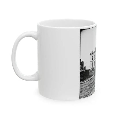 Richmond, Va. Custom House, Standing Among The Ruins (U.S. Civil War) White Coffee Mug - Go Mug Yourself