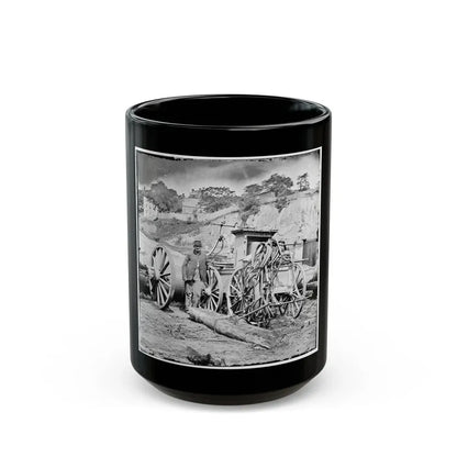 Richmond, Va. Fire Engine No. 3 (U.S. Civil War) Black Coffee Mug 15oz - Go Mug Yourself