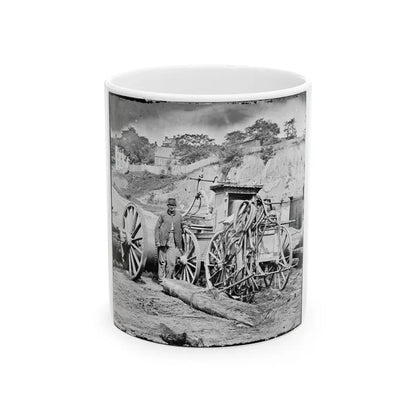 Richmond, Va. Fire Engine No. 3 (U.S. Civil War) White Coffee Mug 11oz - Go Mug Yourself