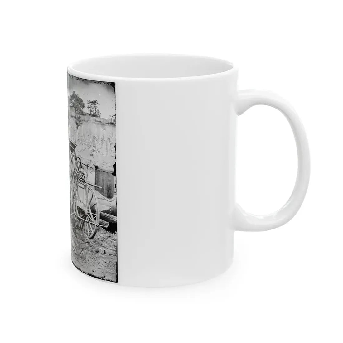 Richmond, Va. Fire Engine No. 3 (U.S. Civil War) White Coffee Mug - Go Mug Yourself