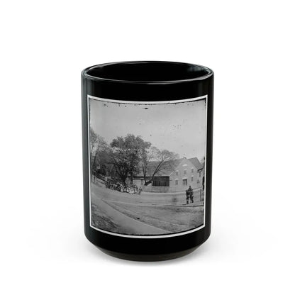 Richmond, Va. First African Church (Broad Street) (U.S. Civil War) Black Coffee Mug 15oz - Go Mug Yourself