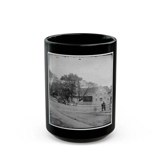 Richmond, Va. First African Church (Broad Street) (U.S. Civil War) Black Coffee Mug 15oz - Go Mug Yourself