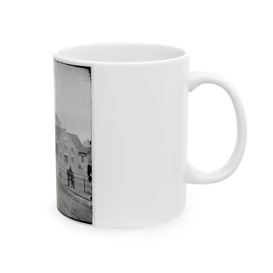 Richmond, Va. First African Church (Broad Street) (U.S. Civil War) White Coffee Mug - Go Mug Yourself