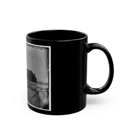 Richmond, Va. Front And Side View Of Libby Prison (U.S. Civil War) Black Coffee Mug - Go Mug Yourself