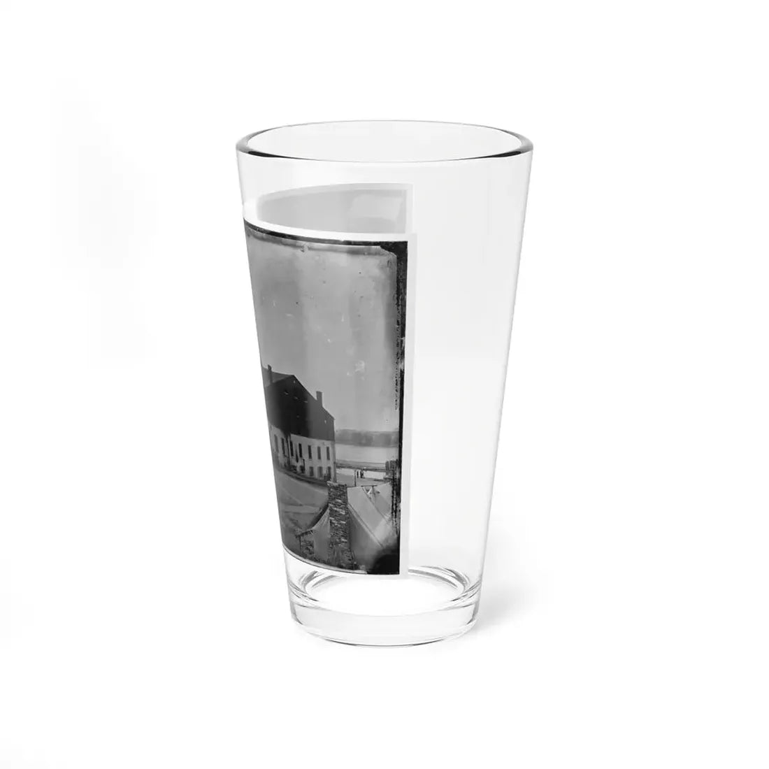 Richmond, Va. Front And Side View Of Libby Prison (U.S. Civil War) Pint Glass 16oz - Go Mug Yourself