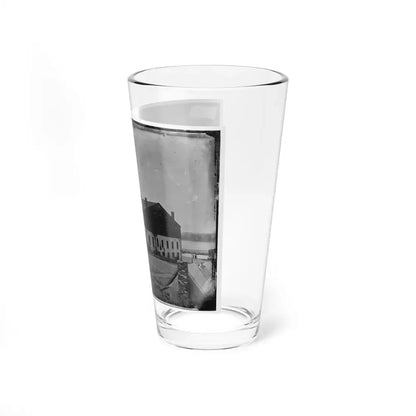 Richmond, Va. Front And Side View Of Libby Prison (U.S. Civil War) Pint Glass 16oz - Go Mug Yourself