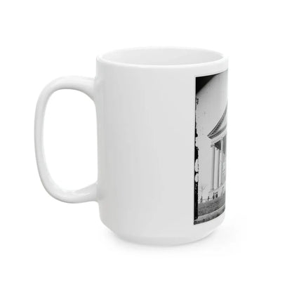 Richmond, Va. Front View Of Capitol (U.S. Civil War) White Coffee Mug - Go Mug Yourself