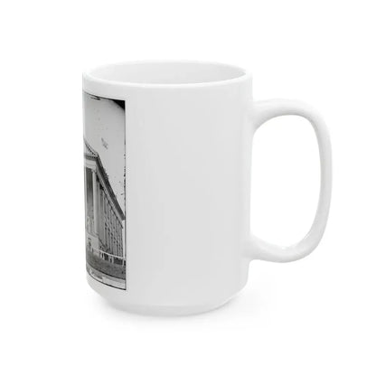 Richmond, Va. Front View Of Capitol (U.S. Civil War) White Coffee Mug - Go Mug Yourself