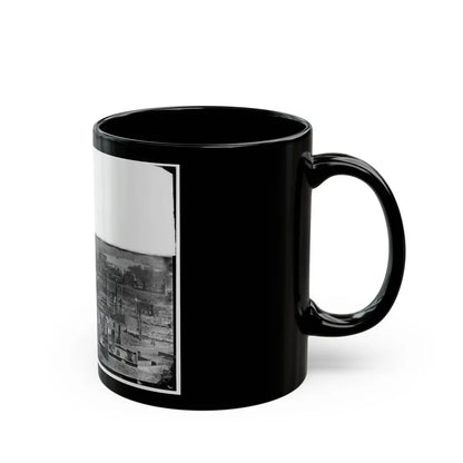Richmond, Va. General View Of The Burned District (U.S. Civil War) Black Coffee Mug - Go Mug Yourself
