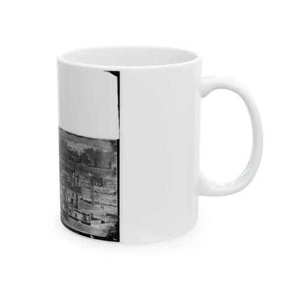 Richmond, Va. General View Of The Burned District (U.S. Civil War) White Coffee Mug - Go Mug Yourself