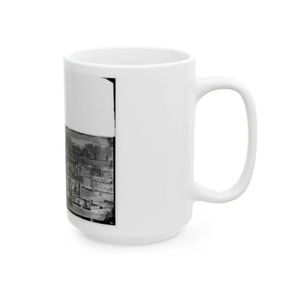 Richmond, Va. General View Of The Burned District (U.S. Civil War) White Coffee Mug - Go Mug Yourself