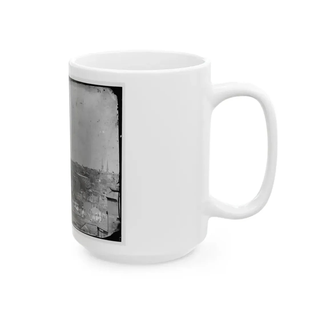 Richmond, Va. General View (U.S. Civil War) White Coffee Mug - Go Mug Yourself