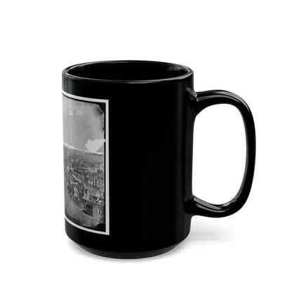 Richmond, Va. General View, With Ruins, From Gambles Hill (U.S. Civil War) Black Coffee Mug - Go Mug Yourself