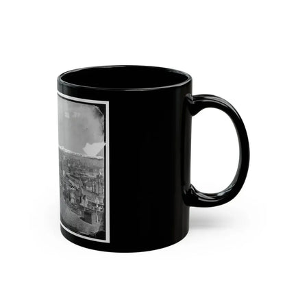 Richmond, Va. General View, With Ruins, From Gambles Hill (U.S. Civil War) Black Coffee Mug - Go Mug Yourself