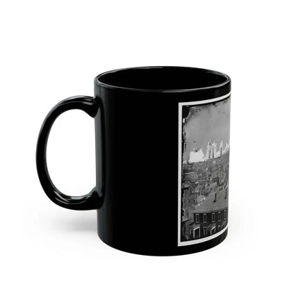 Richmond, Va. General View, With Ruins, From Gambles Hill (U.S. Civil War) Black Coffee Mug - Go Mug Yourself