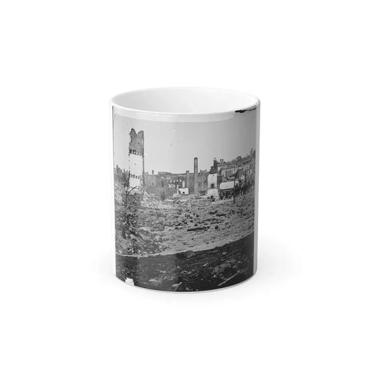 Richmond, Va. Grounds of the Ruined Arsenal With Scattered Shot and Shell (U.S. Civil War) Color Changing Coffee Mug 11oz Default Title 11oz - Go Mug Yourself