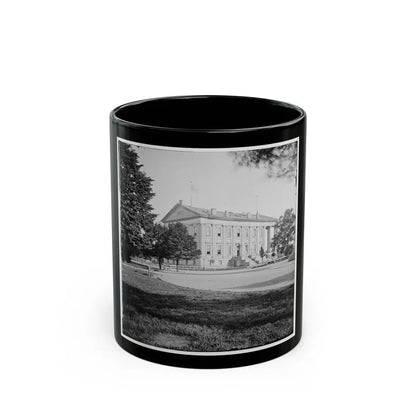 Richmond, Va. Left Side And Rear Of Capitol (U.S. Civil War) Black Coffee Mug 11oz - Go Mug Yourself