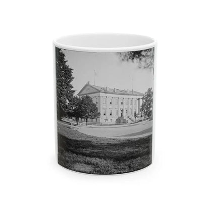 Richmond, Va. Left Side And Rear Of Capitol (U.S. Civil War) White Coffee Mug 11oz - Go Mug Yourself