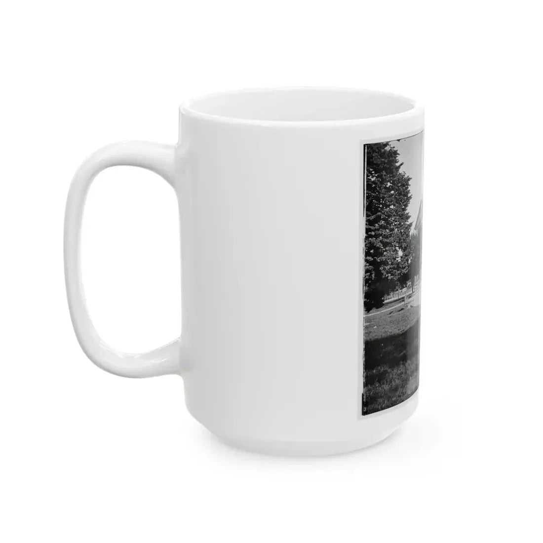 Richmond, Va. Left Side And Rear Of Capitol (U.S. Civil War) White Coffee Mug - Go Mug Yourself