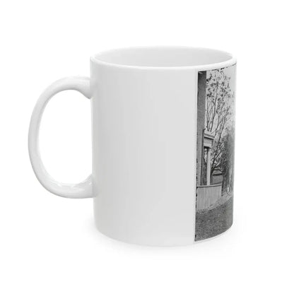Richmond, Va. Monumental Church (U.S. Civil War) White Coffee Mug - Go Mug Yourself