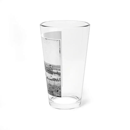 Richmond, Va. Railroad Bridge And Old Dominion Iron And Nail Works On Belle Isle (U.S. Civil War) Pint Glass 16oz - Go Mug Yourself