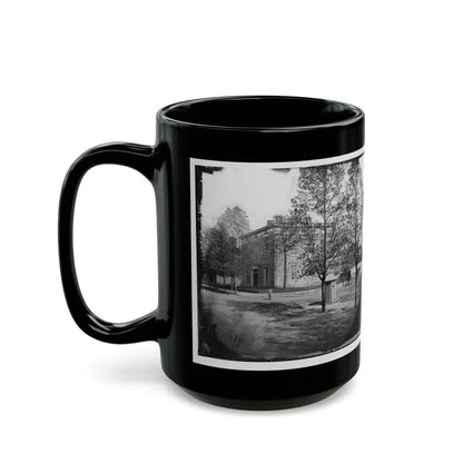 Richmond, Va. Residence Of Alexander H. Stephens, Vice President, C.S.A. (U.S. Civil War) Black Coffee Mug - Go Mug Yourself