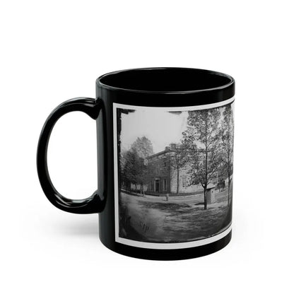Richmond, Va. Residence Of Alexander H. Stephens, Vice President, C.S.A. (U.S. Civil War) Black Coffee Mug - Go Mug Yourself