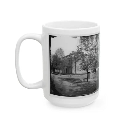 Richmond, Va. Residence Of Alexander H. Stephens, Vice President, C.S.A. (U.S. Civil War) White Coffee Mug - Go Mug Yourself