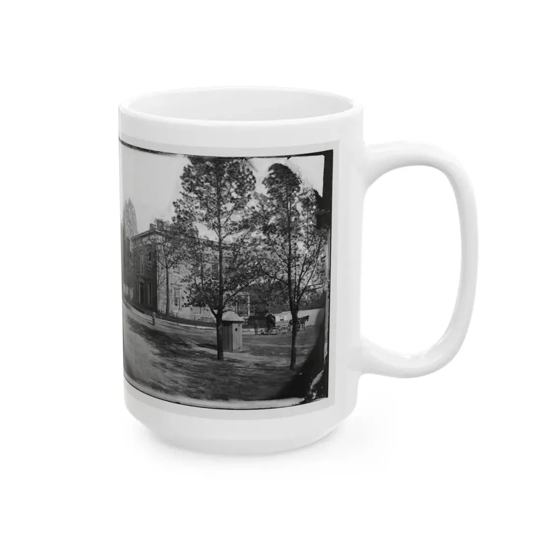 Richmond, Va. Residence Of Alexander H. Stephens, Vice President, C.S.A. (U.S. Civil War) White Coffee Mug - Go Mug Yourself