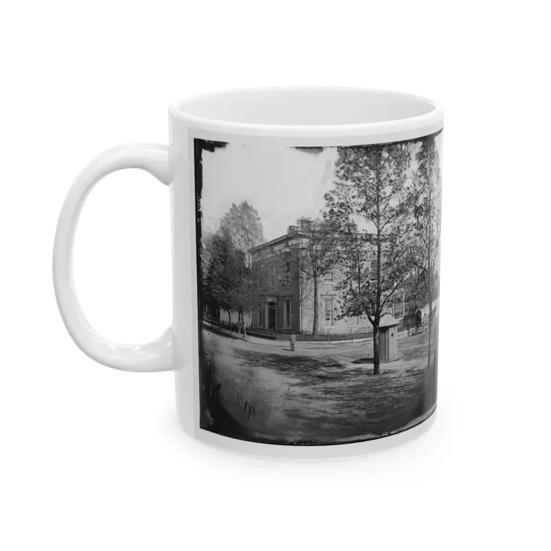 Richmond, Va. Residence Of Alexander H. Stephens, Vice President, C.S.A. (U.S. Civil War) White Coffee Mug - Go Mug Yourself