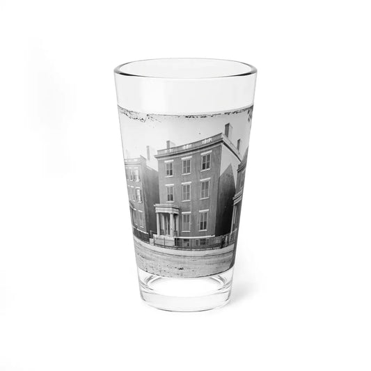 Richmond, Va. Residence Of Gen. Robert E. Lee (707 East Franklin Street) (U.S. Civil War) Pint Glass 16oz 16oz - Go Mug Yourself