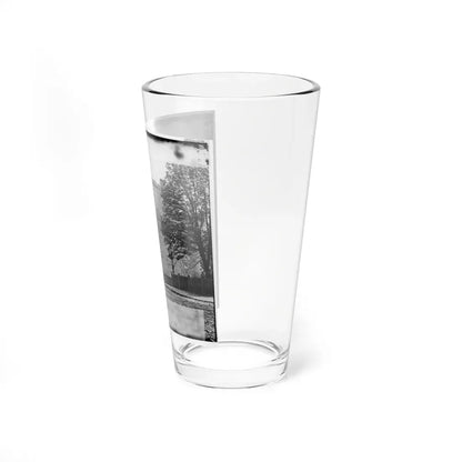 Richmond, Va. Residence Of Jefferson Davis (1201 East Clay Street); A Closer View (U.S. Civil War) Pint Glass 16oz - Go Mug Yourself