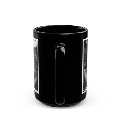 Richmond, Va. Residence Of Jefferson Davis (1201 East Clay Street) (U.S. Civil War) Black Coffee Mug - Go Mug Yourself