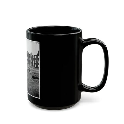 Richmond, Va. Ruined Buildings In The Burned District; Another View (U.S. Civil War) Black Coffee Mug - Go Mug Yourself