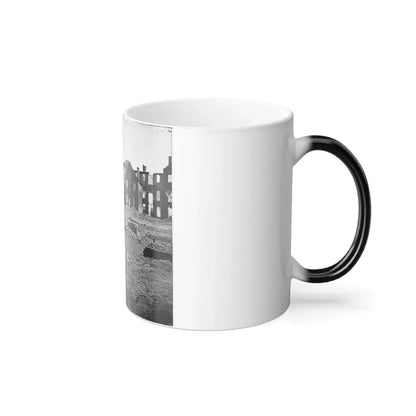 Richmond, Va. Ruined Buildings in the Burned District; Another View (U.S. Civil War) Color Changing Coffee Mug 11oz - Go Mug Yourself
