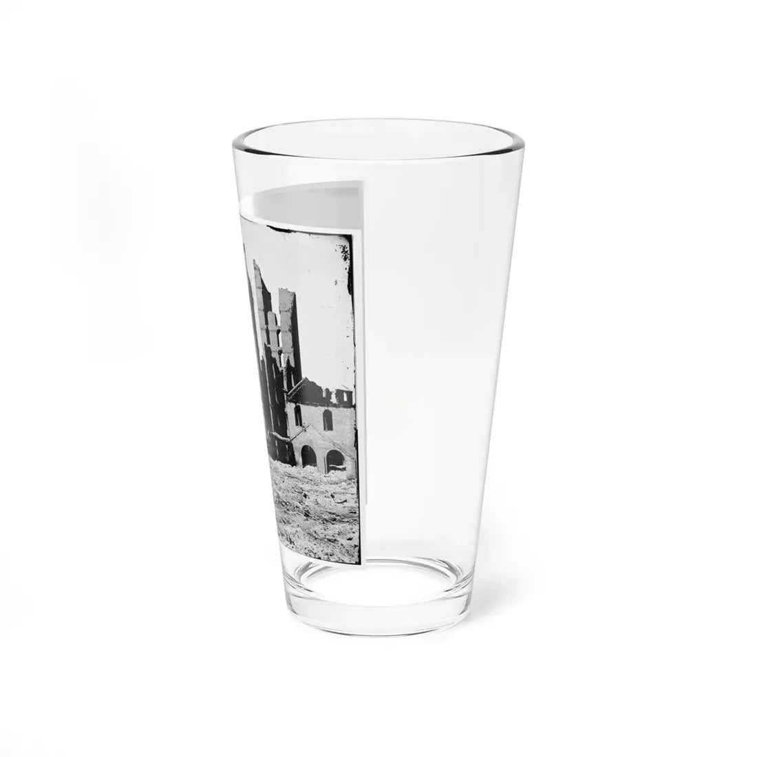 Richmond, Va. Ruined Buildings In The Burned District (U.S. Civil War) Pint Glass 16oz - Go Mug Yourself