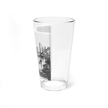Richmond, Va. Ruined Buildings On Banks Of The Canal Basin (U.S. Civil War) Pint Glass 16oz - Go Mug Yourself