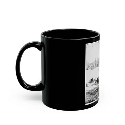 Richmond, Va. Ruins Of Mayo's Bridge; The City Beyond (U.S. Civil War) Black Coffee Mug - Go Mug Yourself