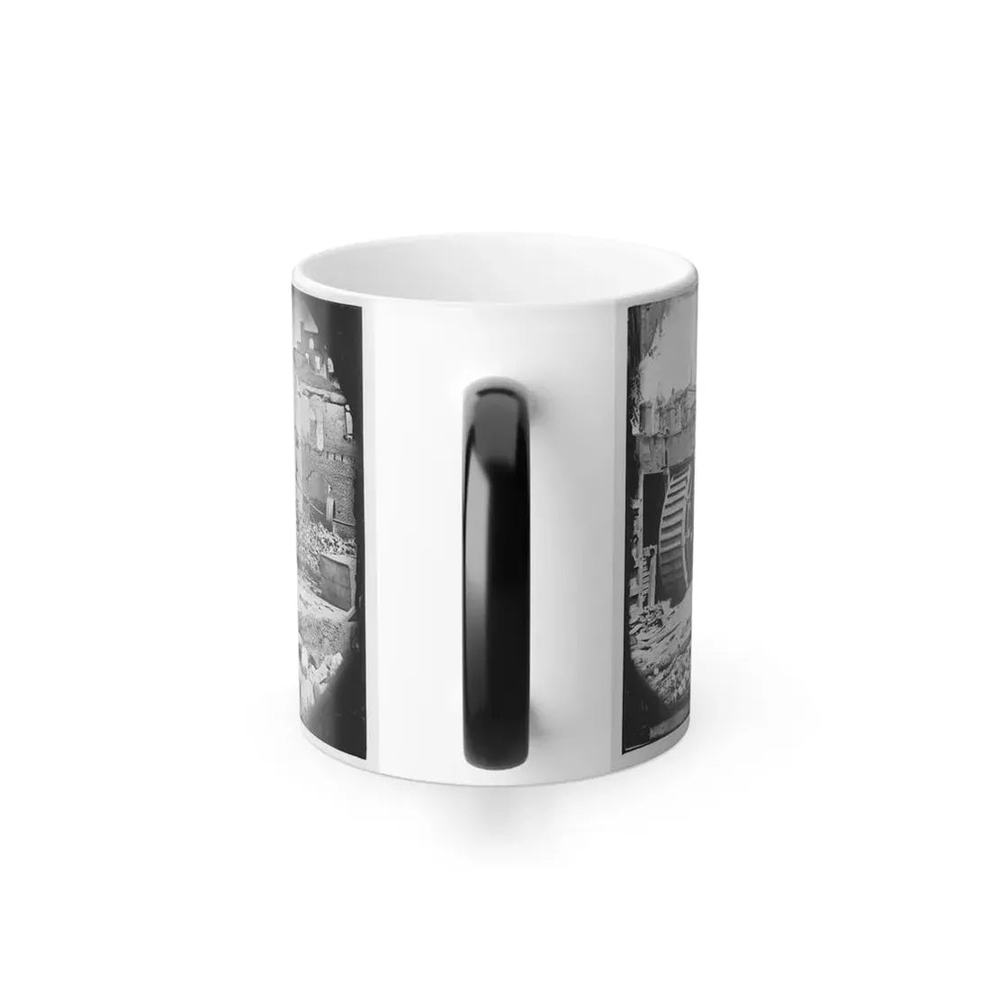 Richmond, Va. Ruins of Paper Mill With Water-Wheel (U.S. Civil War) Color Changing Coffee Mug 11oz - Go Mug Yourself
