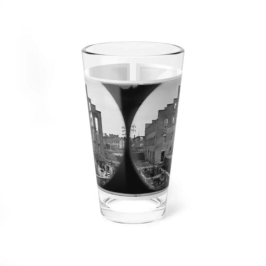 Richmond, Va. Ruins Of Paper Mill; Wrecked Paper-Making Machinery In Foreground (U.S. Civil War) Pint Glass 16oz 16oz - Go Mug Yourself