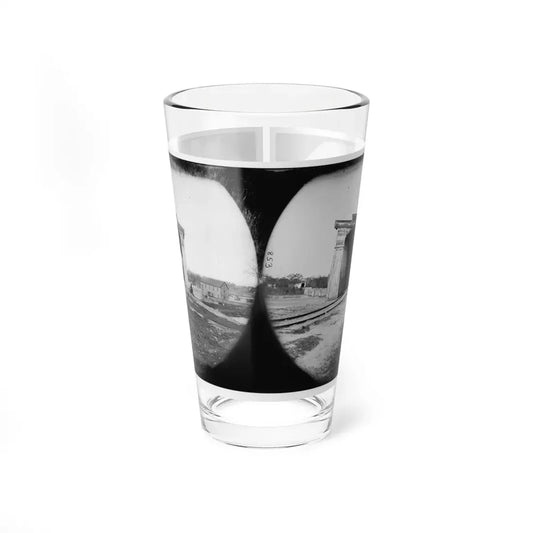Richmond, Va. Ruins Of Richmond & Danville Railroad Bridge (U.S. Civil War) Pint Glass 16oz 16oz - Go Mug Yourself