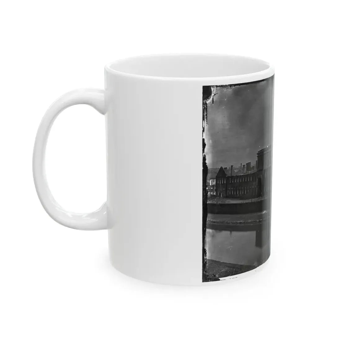 Richmond, Va. Ruins Of State Arsenal From The Canal (U.S. Civil War) White Coffee Mug - Go Mug Yourself