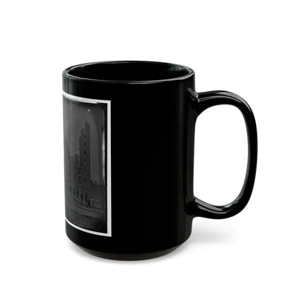 Richmond, Va. Ruins Of The Gallego Flour Mill; A Later View (U.S. Civil War) Black Coffee Mug - Go Mug Yourself