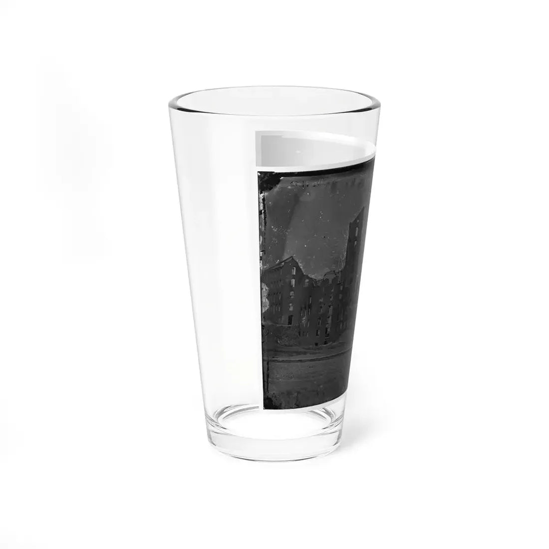Richmond, Va. Ruins Of The Gallego Flour Mill; A Later View (U.S. Civil War) Pint Glass 16oz - Go Mug Yourself
