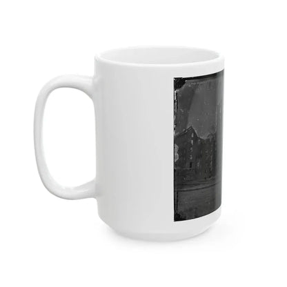 Richmond, Va. Ruins Of The Gallego Flour Mill; A Later View (U.S. Civil War) White Coffee Mug - Go Mug Yourself