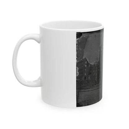 Richmond, Va. Ruins Of The Gallego Flour Mill; A Later View (U.S. Civil War) White Coffee Mug - Go Mug Yourself
