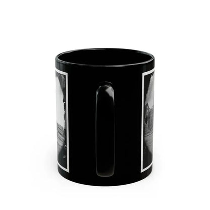Richmond, Va. Ruins Of The Gallego Flour Mill (U.S. Civil War) Black Coffee Mug - Go Mug Yourself