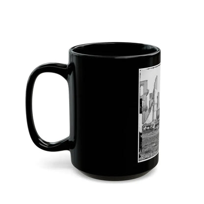 Richmond, Va. Ruins Of The Southern Express Office (Carey Street) (U.S. Civil War) Black Coffee Mug - Go Mug Yourself